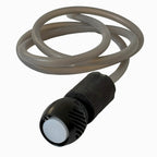 Coiled scavenger hose