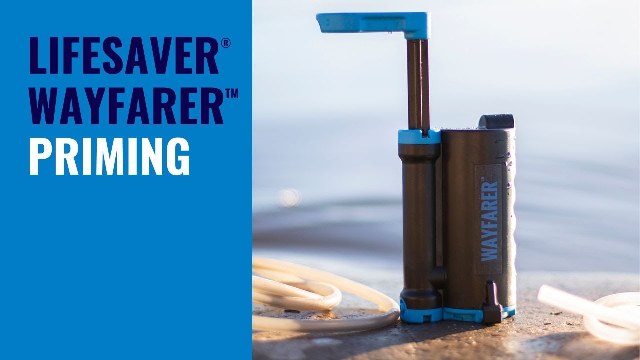 How to prime your LifeSaver Wayfarer